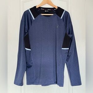 Spyder Men’s Active ProWeb Long Sleeve Performance Tee Blue XL Gorpcore Outdoors